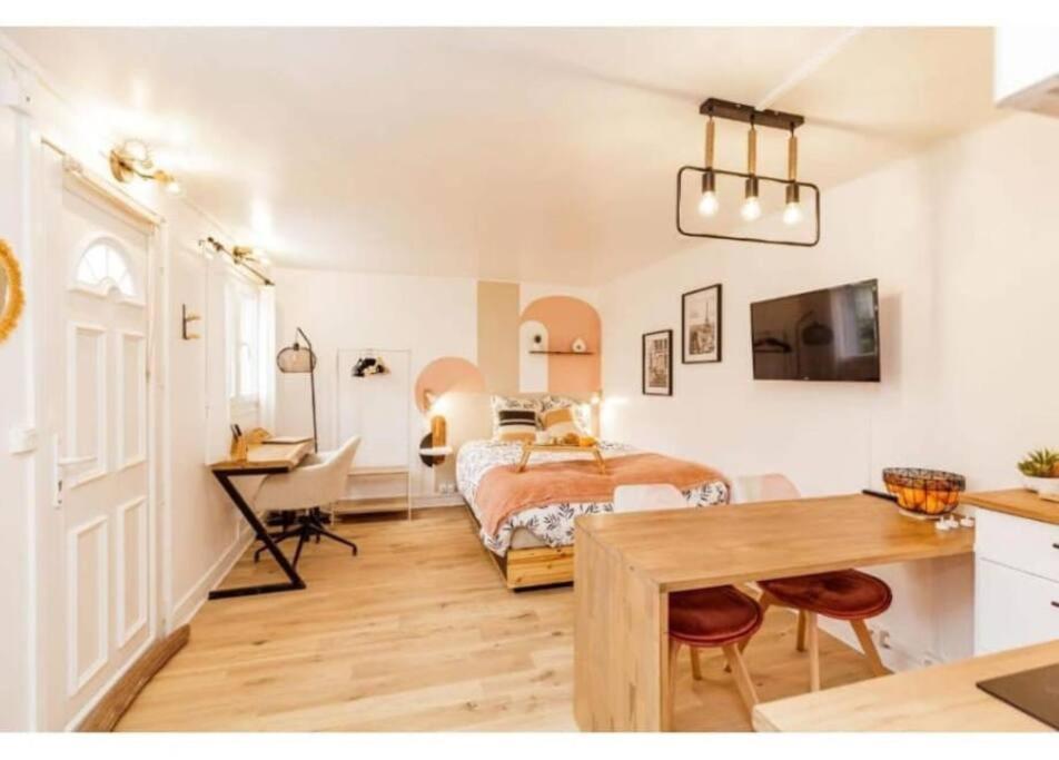 Charmant Studio Lumineux Calme Asnieres-sur-Seine Bagian luar foto